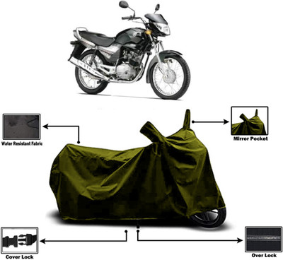 Amexride Two Wheeler Cover for Yamaha(Libero, Green)