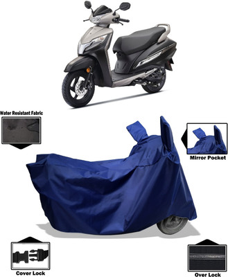 Amexride Two Wheeler Cover for Honda(Activa 125, Blue)