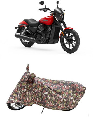 Coxtor Waterproof Two Wheeler Cover for Harley Davidson(Street 750, Multicolor)