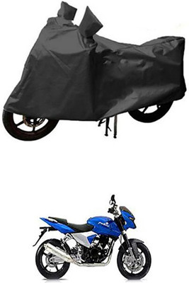 THE REAL ARV Waterproof Two Wheeler Cover for Bajaj(Pulsar 200 NS DTS-i, Grey)