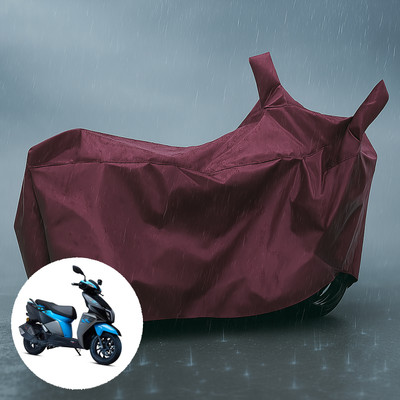 PAGORA Waterproof Two Wheeler Cover for TVS(NTORQ, Maroon)