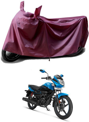 APNEK Waterproof Two Wheeler Cover for Hero(Splendor I Smart, Maroon)