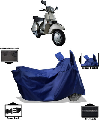 Amexride Two Wheeler Cover for LML(Select, Blue)