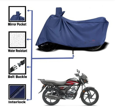 Tritika Waterproof Two Wheeler Cover for Honda(CD 110 Dream, Blue)