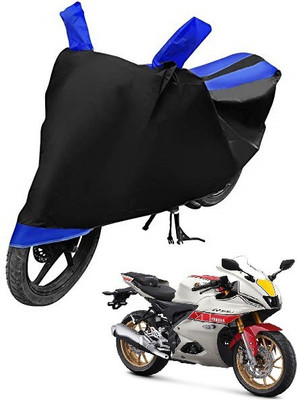 Auto Hub Two Wheeler Cover for Yamaha(R15, Blue)