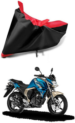 AutoGalaxy Waterproof Two Wheeler Cover for Yamaha(FZ-FI, Red, Black)