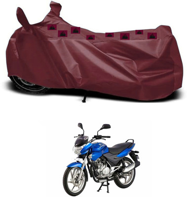 ZEDTEEK Waterproof Two Wheeler Cover for Bajaj(Maroon)