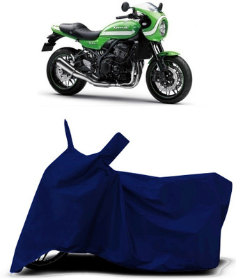 VESMEI Two Wheeler Cover for Kawasaki(Z900 RS Cafe Racer BS6, Blue)