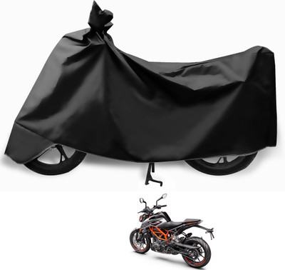 Euro Care Waterproof Two Wheeler Cover for KTM(250 Duke, Black)