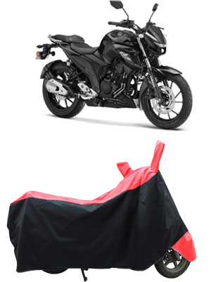 Coxtor Two Wheeler Cover for Yamaha(FZ-25 BS6, Red)