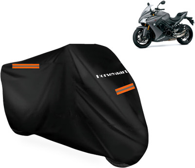 Horseyaart Waterproof Two Wheeler Cover for Suzuki(GSX S1000F, Black)