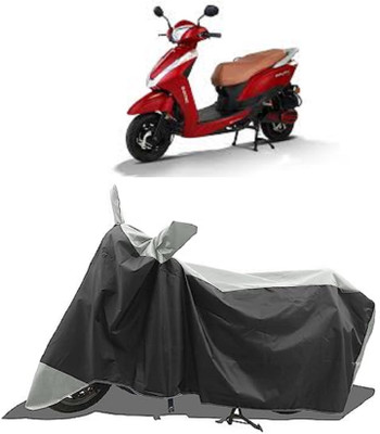 GROFATIK Two Wheeler Cover for Ampere(Magnus BS6, Grey)