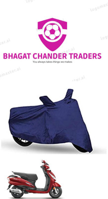 bhagat chander traders Waterproof Two Wheeler Cover for Hero(Duet 125 CC BS6, Blue)