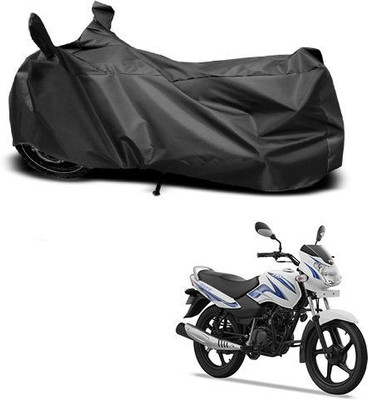DeepShakshi AUTOMOTIVE Waterproof Two Wheeler Cover for TVS(Star Sport, Black)