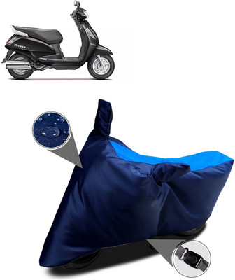 CODOKI Waterproof Two Wheeler Cover for Suzuki(Access 125, Blue)