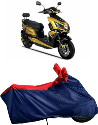 rakku Waterproof Two Wheeler Cover for Okinawa(i-Praise, Blue, Red)