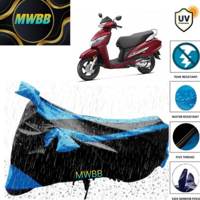 MWBB Waterproof Two Wheeler Cover for Okinawa(Access, Multicolor)