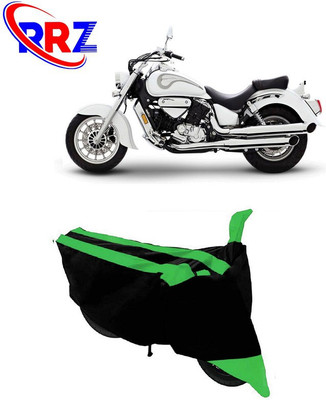 RRZ Waterproof Two Wheeler Cover for Hyosung(ST7, Black, Green)