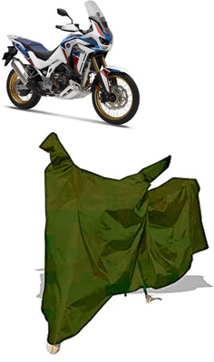 Amexride Two Wheeler Cover for Honda(CRF1000L Africa Twin, Maroon)