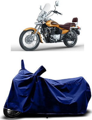 VESMEI Two Wheeler Cover for Bajaj(Avenger 400, Blue)