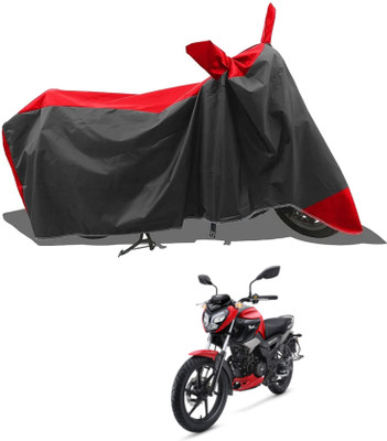 KEDIT Two Wheeler Cover for Universal For Bike(Red, Black)