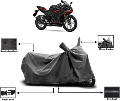 Amexride Two Wheeler Cover for Honda(CBR 150R, Grey)
