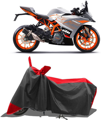 SPECTUS Two Wheeler Cover for KTM(RC 390 BS6, Red)