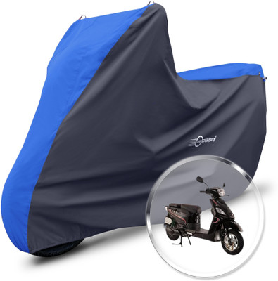 Neodrift Two Wheeler Cover for Hero(Electric NYX HX, Blue, Black)