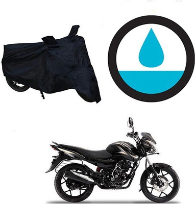 Mdstar Waterproof Two Wheeler Cover for Bajaj(Discover 150 s, Black)