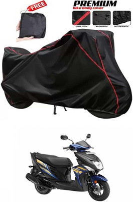 DeepShakshi AUTOMOTIVE Two Wheeler Cover for Yamaha(Ray ZR, Black)