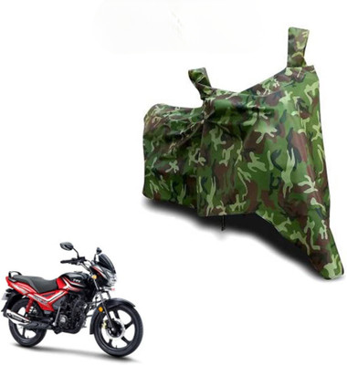 Aamaya Store Waterproof Two Wheeler Cover for TVS(Star City Plus, Green)