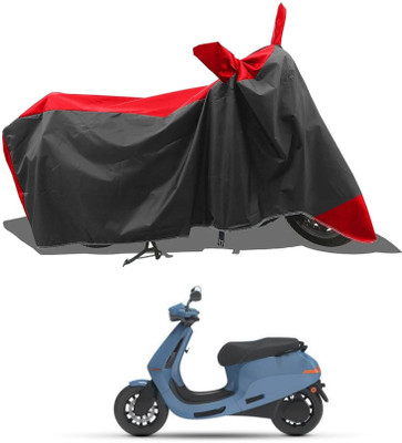 KEDIT Two Wheeler Cover for Ola(Red)