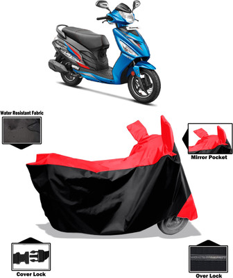Amexride Two Wheeler Cover for Hero(Maestro Edge 110 BS6, Red)