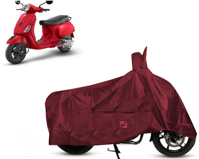 EGAL Waterproof Two Wheeler Cover for Vespa(Urban Club BS6, Maroon)