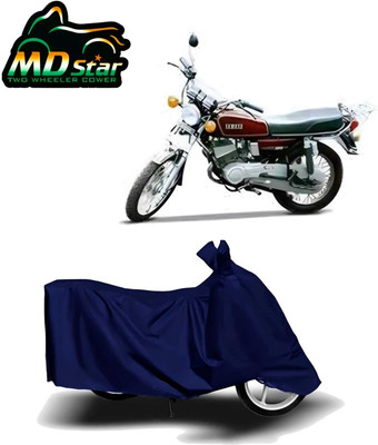 MMSSTAR Waterproof Two Wheeler Cover for Yamaha(RX 100, Black)