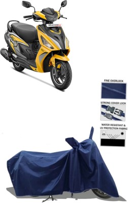 RAQTRO Waterproof Two Wheeler Cover for Hero(Maestro Edge 125, Blue)