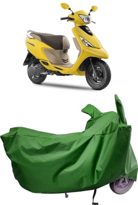 Amexride Two Wheeler Cover for TVS(Zest 110, Maroon)