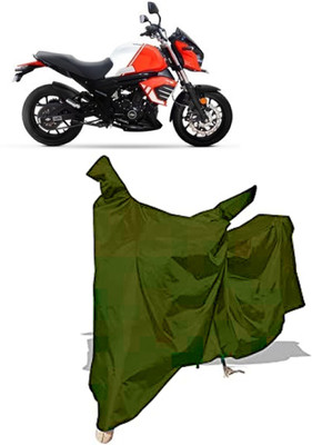 Amexride Two Wheeler Cover for Mahindra(Mojo, Maroon)
