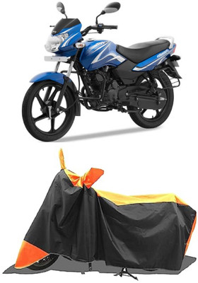 GROFATIK Two Wheeler Cover for TVS(Sport KS BS6, Orange)