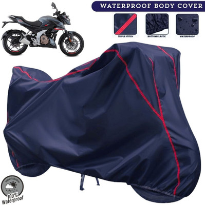 MADAFIYA Two Wheeler Cover for Bajaj(Pulsar N160, Blue, Red)