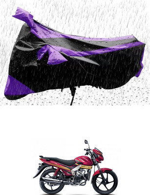 RONISH Waterproof Two Wheeler Cover for Mahindra(Centuro Rockstar, Purple, Black)