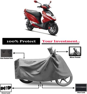 Amexride Two Wheeler Cover for Hero(Dare, Grey)