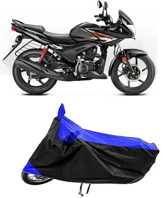 MMSSTAR Waterproof Two Wheeler Cover for Hero(Ignitor, Blue)