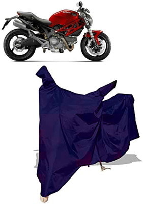 Amexride Two Wheeler Cover for Ducati(Monster 795, Blue)