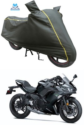 Ascension Two Wheeler Cover for Kawasaki(Ninja 650 BS6, Green)