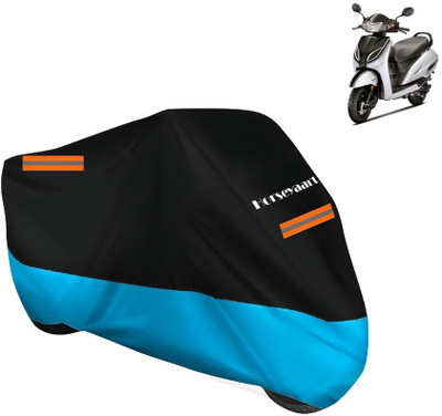 Horseyaart Waterproof Two Wheeler Cover for Honda(Activa 5G, Blue)
