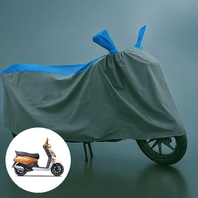 PAGORA Waterproof Two Wheeler Cover for Mahindra(Gusto, Grey, Blue)