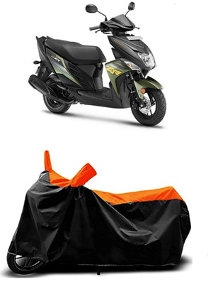 VESMEI Two Wheeler Cover for Yamaha(Cygnus Ray ZR, Orange)