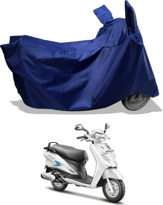 Amexride Two Wheeler Cover for Hero(Duet 125 CC BS6, Blue)