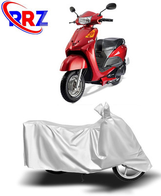RRZ Waterproof Two Wheeler Cover for Universal For Bike(Yo EXL, White)